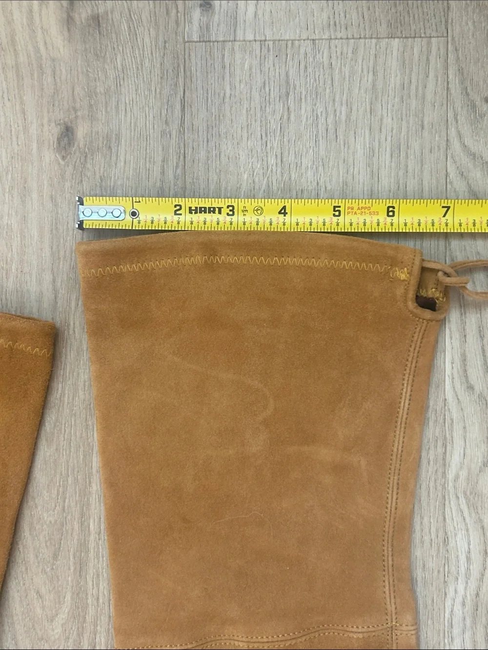 Stuart Weitzman Hinterland Tan Suede OTK Boots Size 6.5
